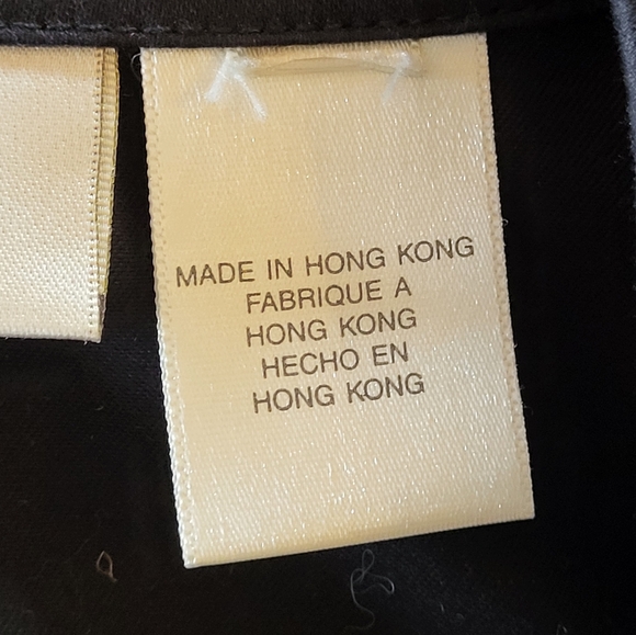 Susan Bristol Vintage Black Cotton Unlined Jacket Medium - Picture 13 of 13